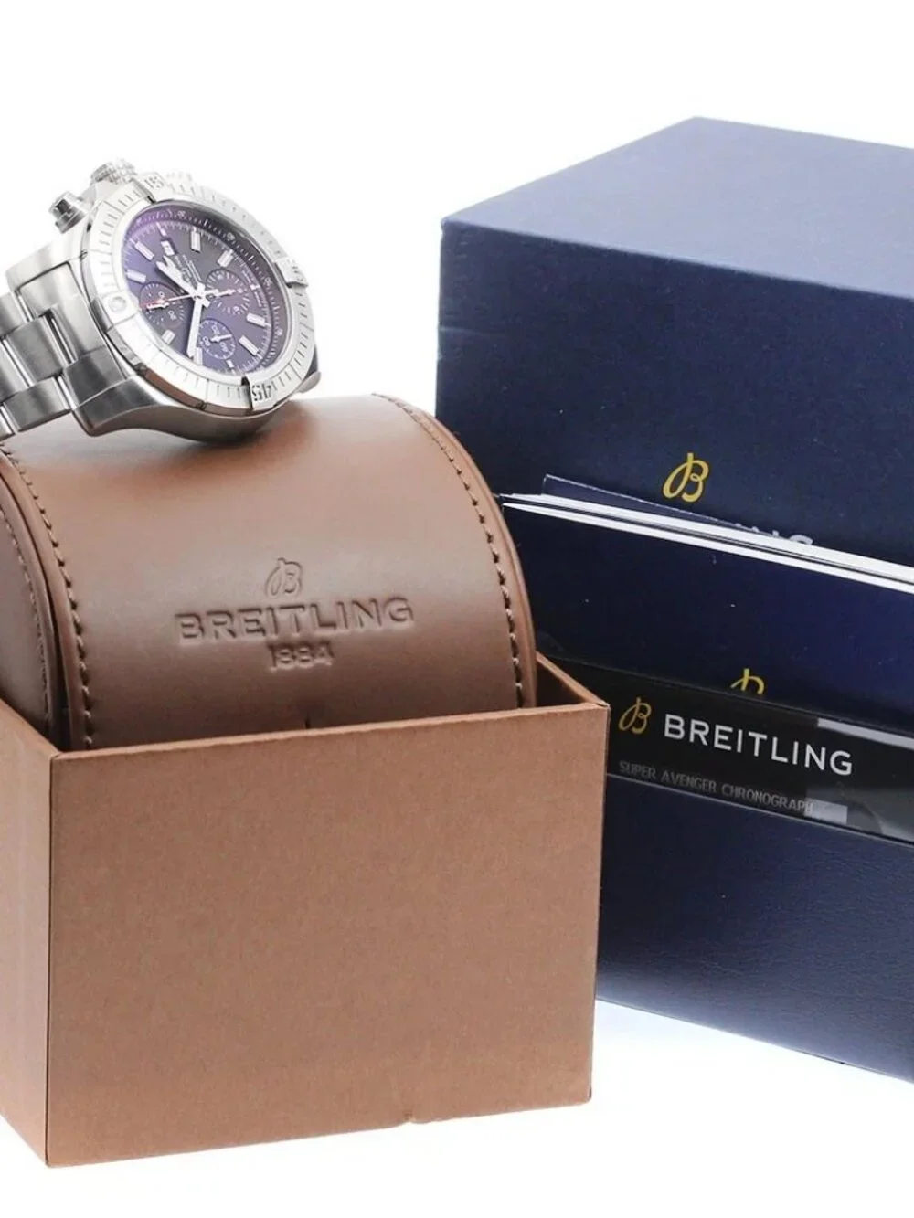 BREITLING Super Avenger Chronograph 48 A13375 Date Automatic Men's Watch_968018